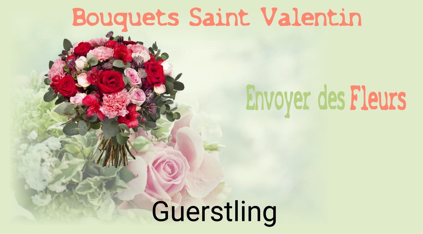 Roses de Saint-Valentin livrées à Guerstling